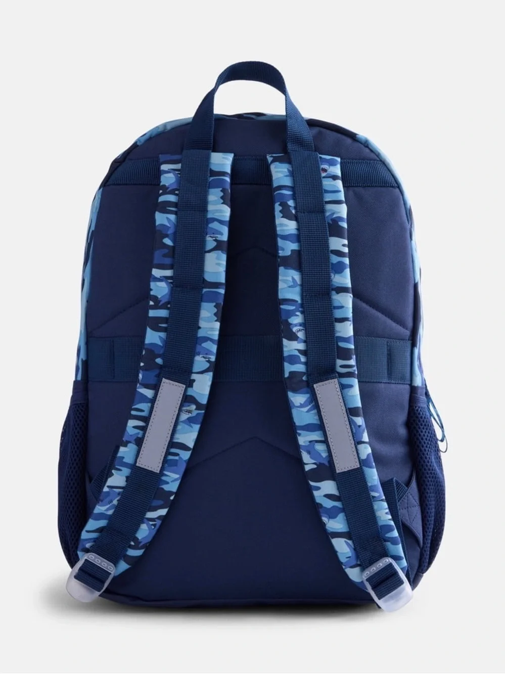 Kids Shark Backpack Lunchbox and Pencil Case Set - Blue W
